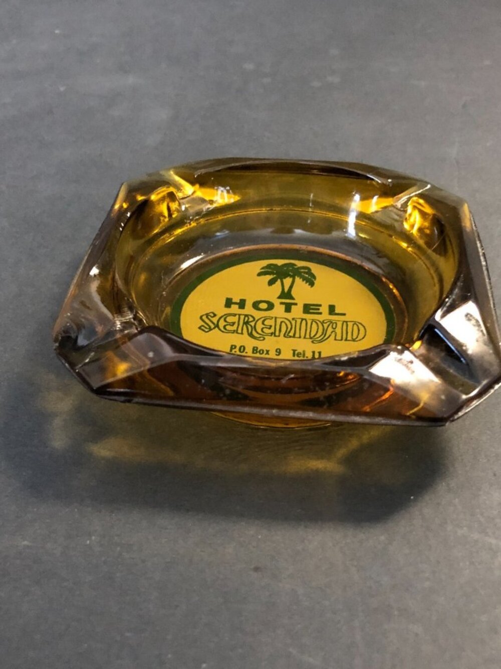 VINTAGE ASHTRAY HOTEL SERENIDAD , MULEGE, B. C. RARE